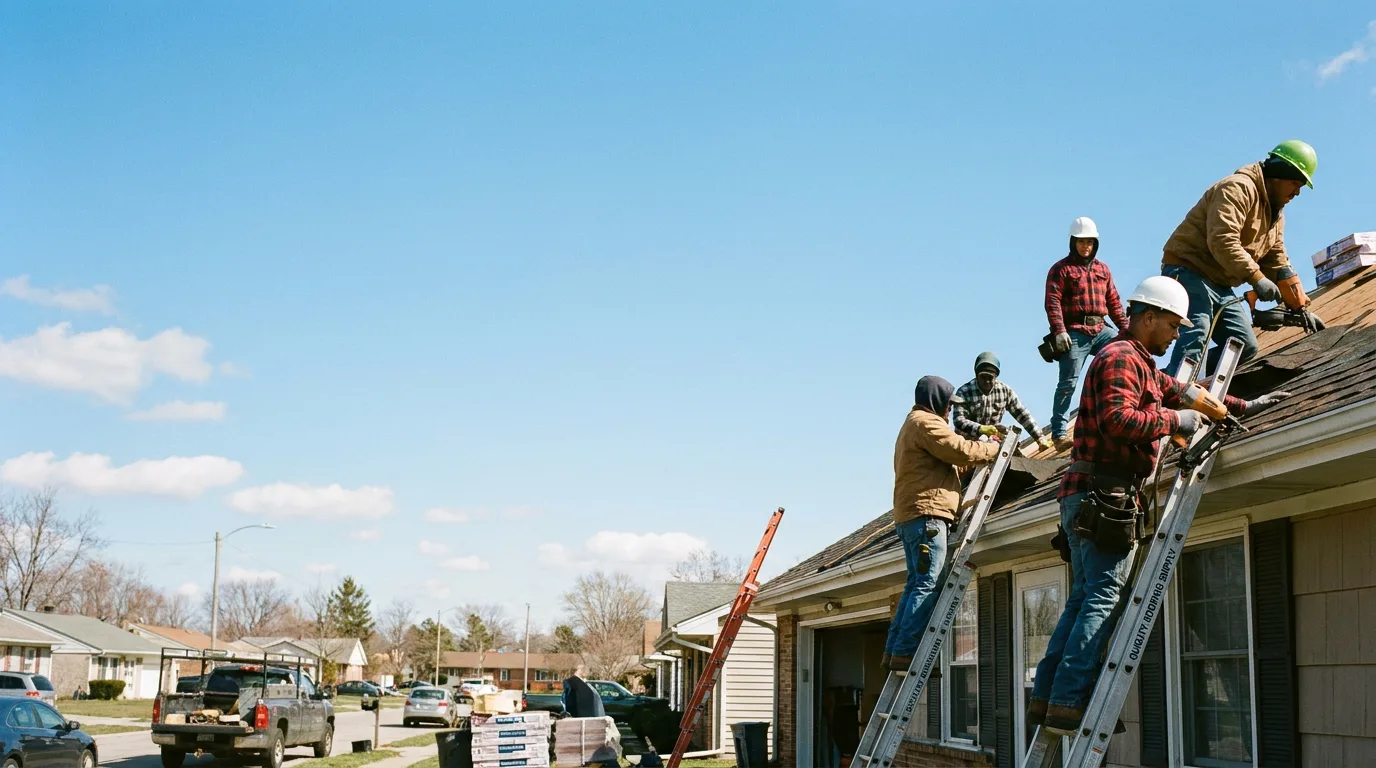 Roofing in Coral, MI near me